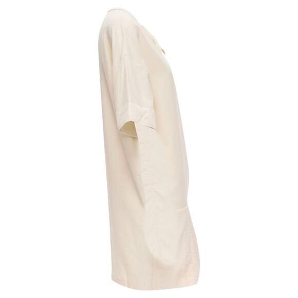 Pre Loved The Row Vintage Shift Dress Short Sleeve Women brown | beige Dresses - Picture 4 of 6